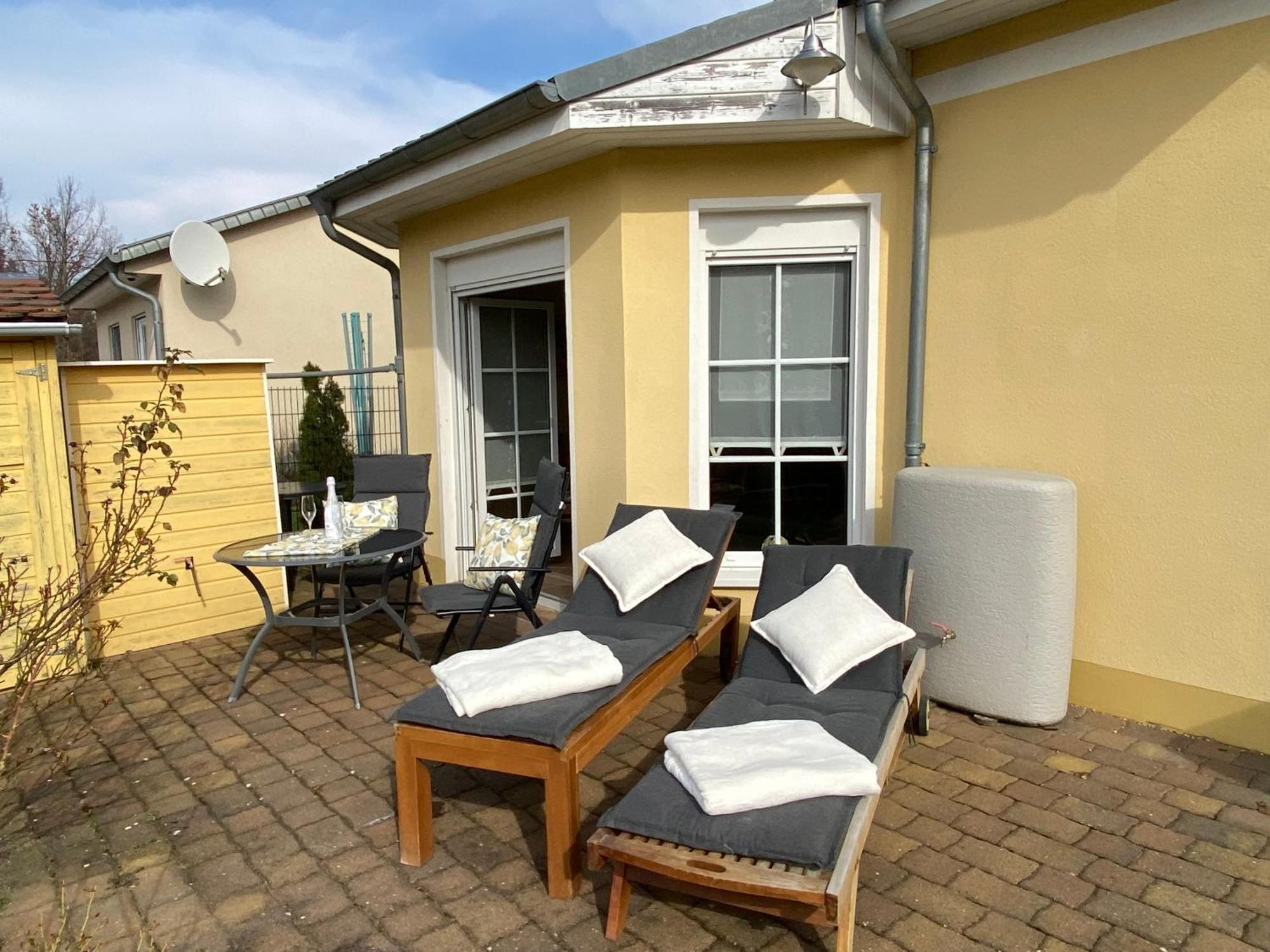 Ferienhaus Seeblick -Marina Muecheln Geiseltalsee Villa Mucheln Exterior foto